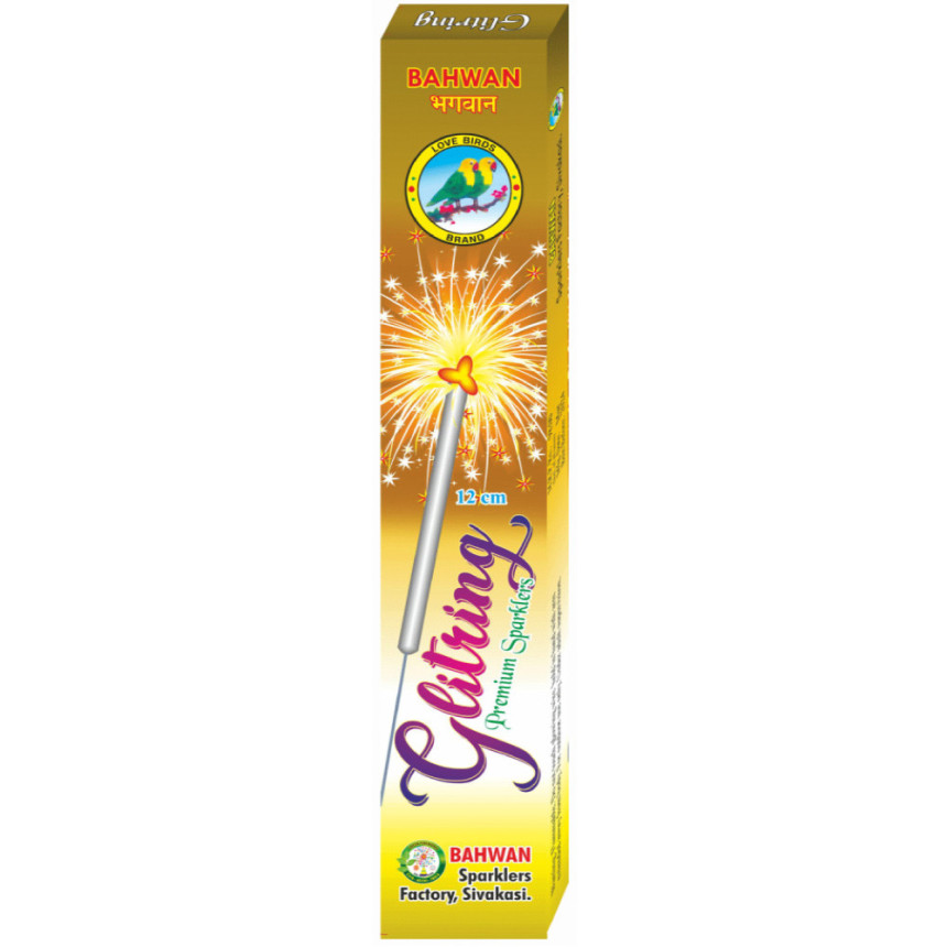 12 CM Glittering sparklers